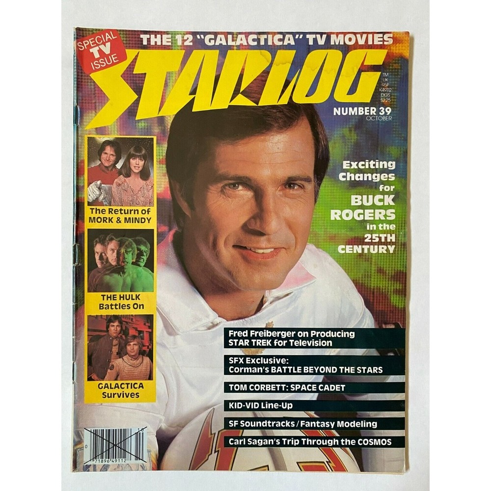 STARLOG #39 - 1980 October Featuring Buck Rogers On Cover VINTAGE